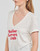 tekstylia Damskie T-shirty z krótkim rękawem Ikks BV10155 Ecru / Czerwony