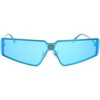 Zegarki & Biżuteria  okulary przeciwsłoneczne Balenciaga Occhiali da Sole  BB0192S 003 Niebieski
