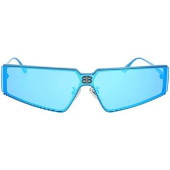 Zegarki & Biżuteria  okulary przeciwsłoneczne Balenciaga Occhiali da Sole  BB0192S 003 Niebieski