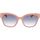Zegarki & Biżuteria  okulary przeciwsłoneczne McQ Alexander McQueen Occhiali da Sole  AM0353S 002 Różowy
