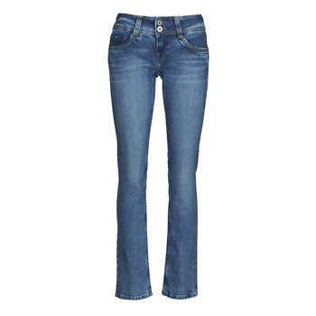 tekstylia Damskie Jeansy straight leg Pepe jeans GEN Niebieski / Vs3