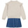 tekstylia Dziewczynka Sukienki krótkie Billieblush U12757-N78 Biały / Niebieski