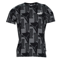 tekstylia Męskie T-shirty z krótkim rękawem Puma PUMA POWER AOP Czarny