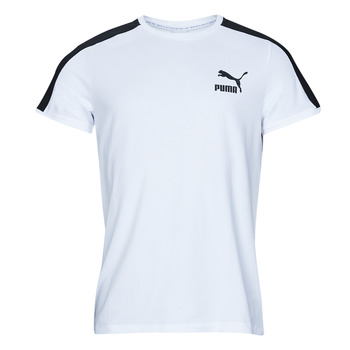 tekstylia Męskie T-shirty z krótkim rękawem Puma ICONIC T7 Biały