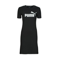 tekstylia Damskie Sukienki krótkie Puma ESS SLIM TEE DRESS Czarny