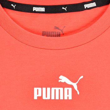 Puma PUMA POWER COLORBLOCK TEE Czarny / Pomarańczowy