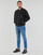 tekstylia Męskie Kurtki jeansowe Calvin Klein Jeans GENDERLESS PADDED DENIM JACKET Czarny