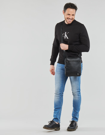Calvin Klein Jeans CK INSTITUTIONAL CREW NECK Czarny