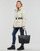 tekstylia Damskie Kurtki pikowane Calvin Klein Jeans LOGO BELT WAISTED SHORT PUFFER Ecru
