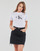 tekstylia Damskie T-shirty z krótkim rękawem Calvin Klein Jeans CORE MONOGRAM REGULAR TEE Biały
