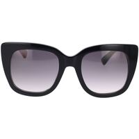 Zegarki & Biżuteria  Damskie okulary przeciwsłoneczne Gucci Occhiali da Sole  GG0163SN 003 Czarny