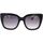 Zegarki & Biżuteria  Damskie okulary przeciwsłoneczne Gucci Occhiali da Sole  GG0163SN 003 Czarny
