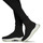 Buty Damskie Trampki wysokie Calvin Klein Jeans 2 PIECE SOLE SOCK BOOT - KNIT Czarny