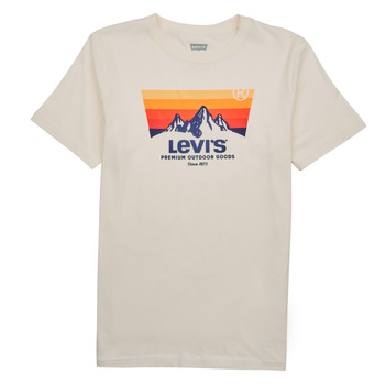 tekstylia Chłopiec T-shirty z krótkim rękawem Levi's MOUNTAIN BATWING TEE Biały