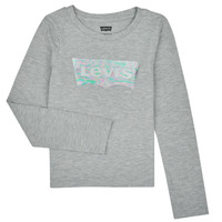 tekstylia Dziewczynka T-shirty z długim rękawem Levi's LS BATWING TOP Szary