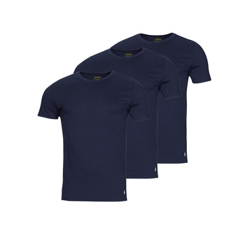 tekstylia Męskie T-shirty z krótkim rękawem Polo Ralph Lauren CREW NECK X3 Marine / Marine / Marine