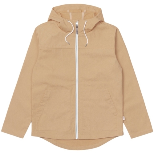 tekstylia Męskie Płaszcze Revolution Hooded Jacket 7351 - Khaki Beżowy