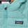 tekstylia Dziecko Kurtki pikowane Patagonia REVERSIBLE DOWN SWEATER HOODY Niebieski / Wielokolorowy
