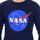 tekstylia Męskie Bluzy Nasa NASA11S-BLUE Niebieski
