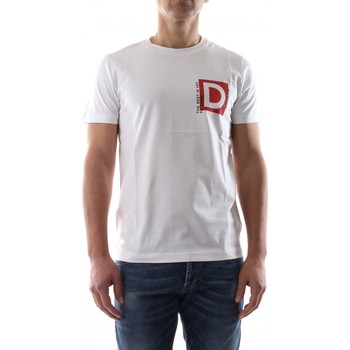 tekstylia Męskie T-shirty i Koszulki polo Dondup US198 JF0271T-CE4 000A Biały