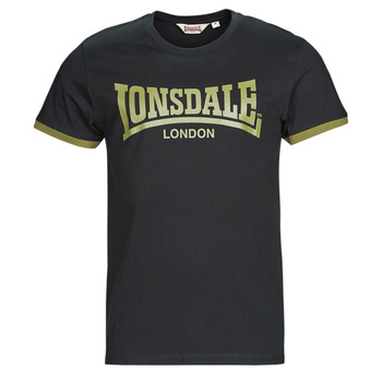 tekstylia Męskie T-shirty z krótkim rękawem Lonsdale TOWNHEAD Czarny