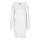 tekstylia Damskie Sukienki krótkie Tommy Jeans TJW TOMMY SIGNATURE HOODIE DRESS Biały