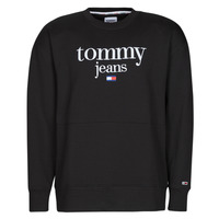 tekstylia Męskie Bluzy Tommy Jeans TJM REG MODERN CORP LOGO CREW Czarny