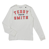 tekstylia Chłopiec T-shirty z długim rękawem Teddy Smith T-PERDRO Biały