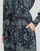 tekstylia Damskie Sukienki długie Tommy Hilfiger BANDANA VIS MIDI SHIRT DRESS LS Marine