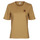 tekstylia Damskie T-shirty z krótkim rękawem Tommy Hilfiger REG MONOGRAM EMB C-NK SS Camel