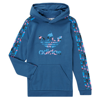 tekstylia Chłopiec Bluzy adidas Originals HK0283 Niebieski