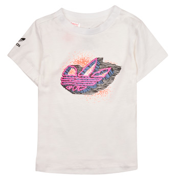 tekstylia Dziecko T-shirty z krótkim rękawem adidas Originals HL2198 Biały