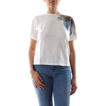 tekstylia Damskie T-shirty i Koszulki polo Bomboogie JW7474 T JSNS-01 OFF WHITE Biały