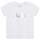 tekstylia Dziewczynka T-shirty z krótkim rękawem Zadig & Voltaire X15370-10B Biały