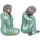 Dom Statuetki i figurki  Signes Grimalt Rysunek Buda 2 Jednostki Niebieski