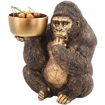 Dom Statuetki i figurki  Signes Grimalt Postać Orangutan Z Daniem Złoty