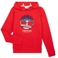 tekstylia Chłopiec Bluzy Timberland T25T59-988 Czerwony