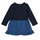tekstylia Dziewczynka Sukienki krótkie Ikks XV30030 Niebieski
