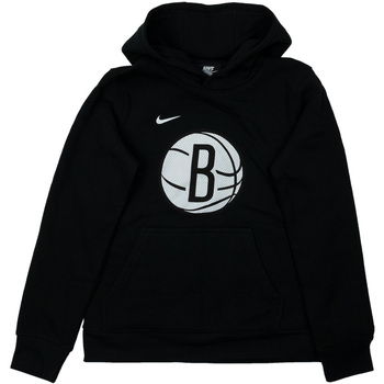 tekstylia Chłopiec Bluzy dresowe Nike NBA Brooklyn Nets Fleece Hoodie Czarny