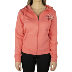 tekstylia Damskie Bluzy dresowe Skechers Full Zip Hoodie Różowy