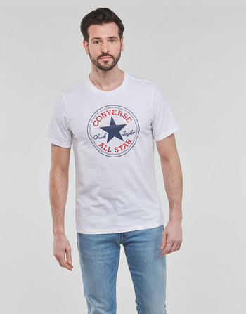 Converse GO-TO CHUCK TAYLOR CLASSIC PATCH TEE Biały