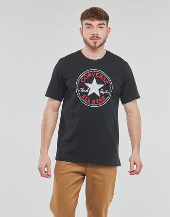 Converse GO-TO CHUCK TAYLOR CLASSIC PATCH TEE Czarny