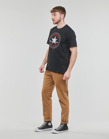 Converse GO-TO CHUCK TAYLOR CLASSIC PATCH TEE Czarny