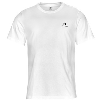 tekstylia Męskie T-shirty z krótkim rękawem Converse GO-TO EMBROIDERED STAR CHEVRON TEE Biały