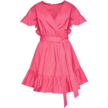 tekstylia Damskie Sukienki Fracomina FP22SD1023W40001 Różowy