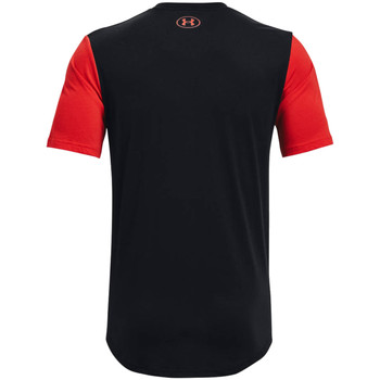 Under Armour Athletic Department Colorblock SS Tee Czarny