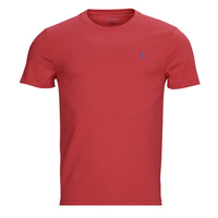 tekstylia Męskie T-shirty z krótkim rękawem Polo Ralph Lauren K223SC08-SSCNCMSLM2-SHORT SLEEVE-T-SHIRT Czerwony / Sunrise / Czerwony