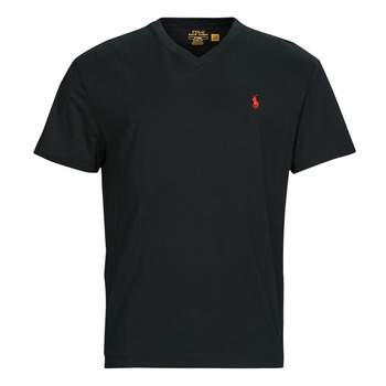 tekstylia Męskie T-shirty z krótkim rękawem Polo Ralph Lauren KSC08H-SSVNCLS-SHORT SLEEVE-T-SHIRT Czarny