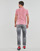 tekstylia Męskie Koszulki polo z krótkim rękawem Polo Ralph Lauren K223SC52C-SSKCSLIMM1-SHORT SLEEVE-KNIT Czerwony / Chiné