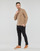 tekstylia Męskie Koszulki polo z długim rękawem Polo Ralph Lauren K224SC01-LSKCCMSLM2-LONG SLEEVE-KNIT Beżowy